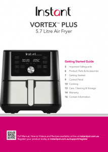 Instant Vortex Plus User Manual